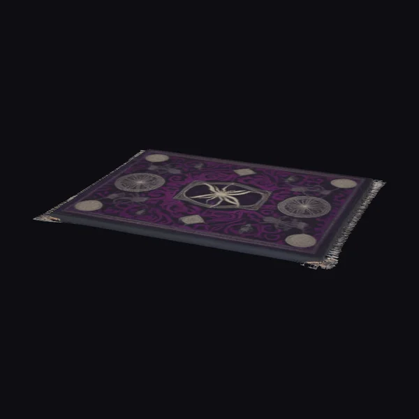 Ornate Purple Demon Carpet