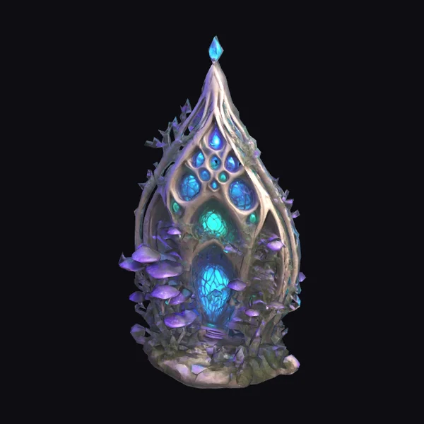 Glowing Tear Drop Temple