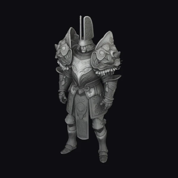 Armored Guardian Figure