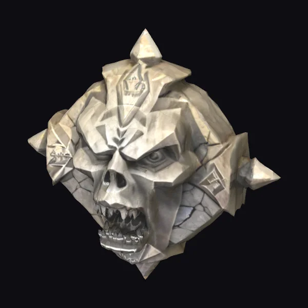 Ancient Skull Shield