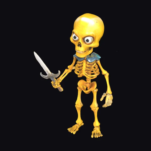 Yellow Skeleton Warrior
