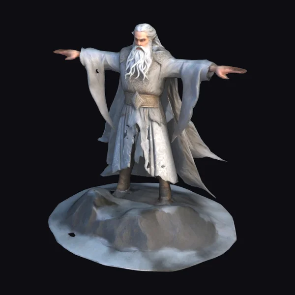 Slavic God on Mountain