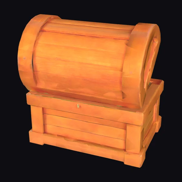 Wooden Treasure Chest