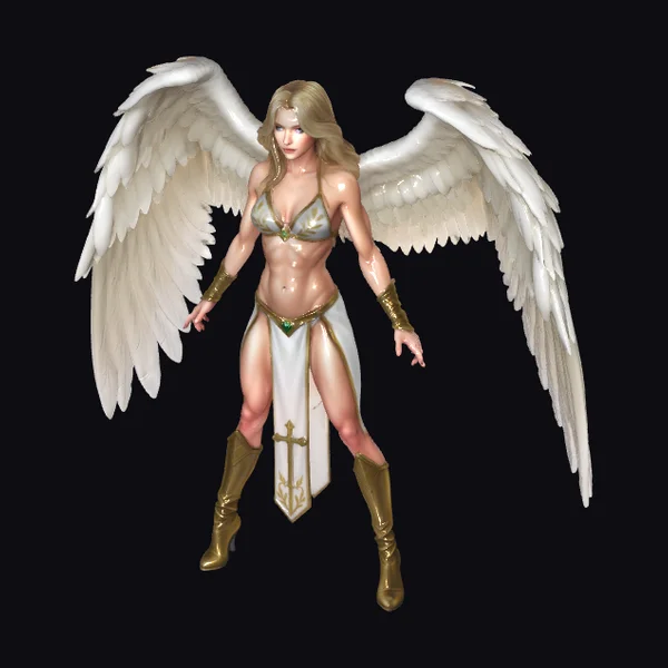 Winged Female Warrior