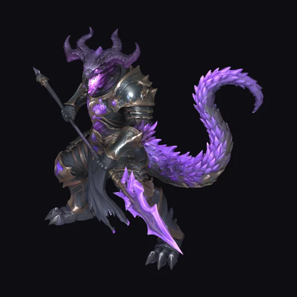 Amethyst Dragonborn Paladin