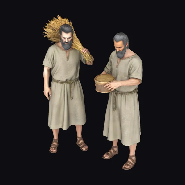 Ancient Harvest Workers