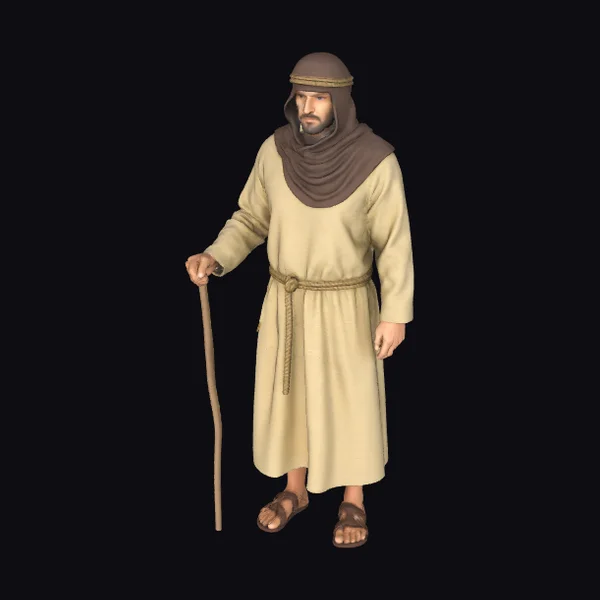 Ancient Shepherd Man