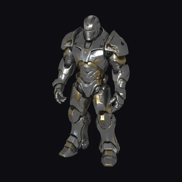 Armored Humanoid Robot