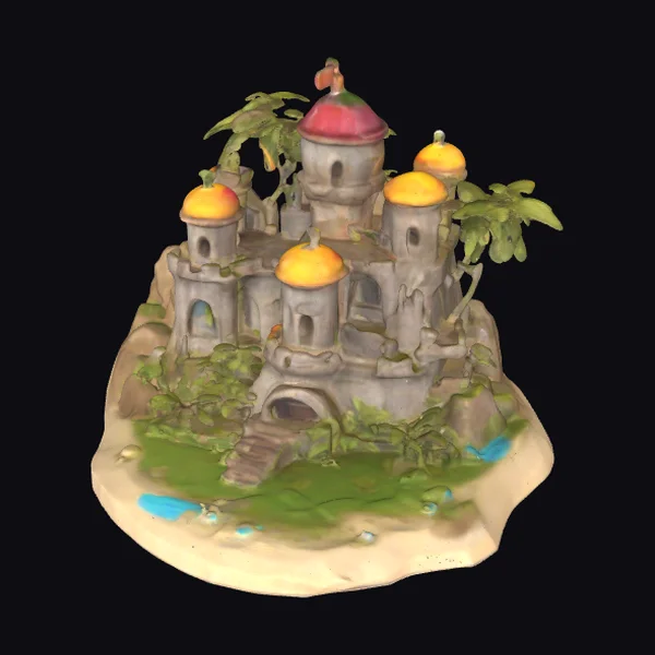 Tropical Island Castle