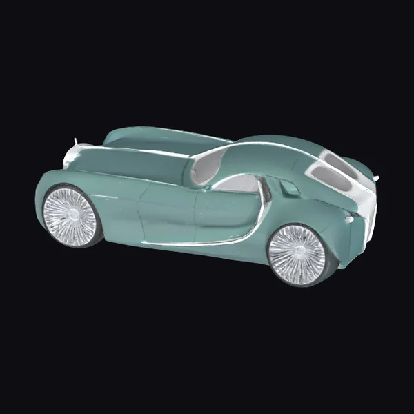 Sleek Futuristic Sports Car