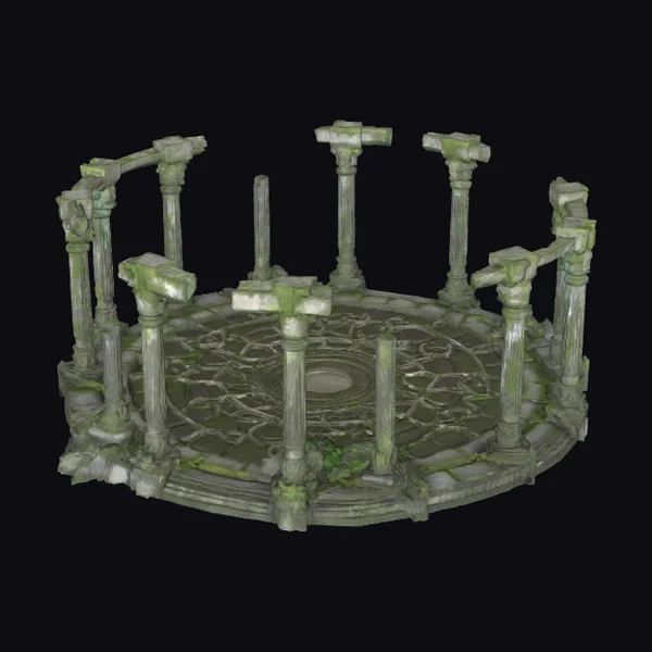 Ancient Stone Circle Ruins