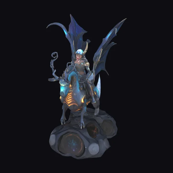 Cosmic Valkyrie Dragon Rider