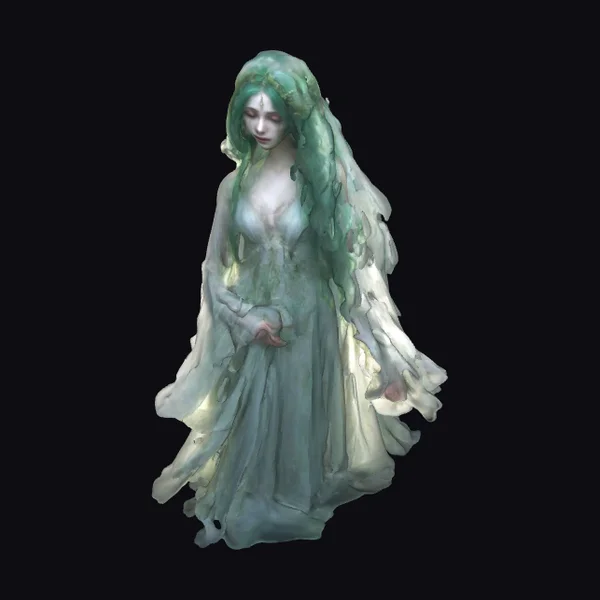 Emerald Green Rusalka
