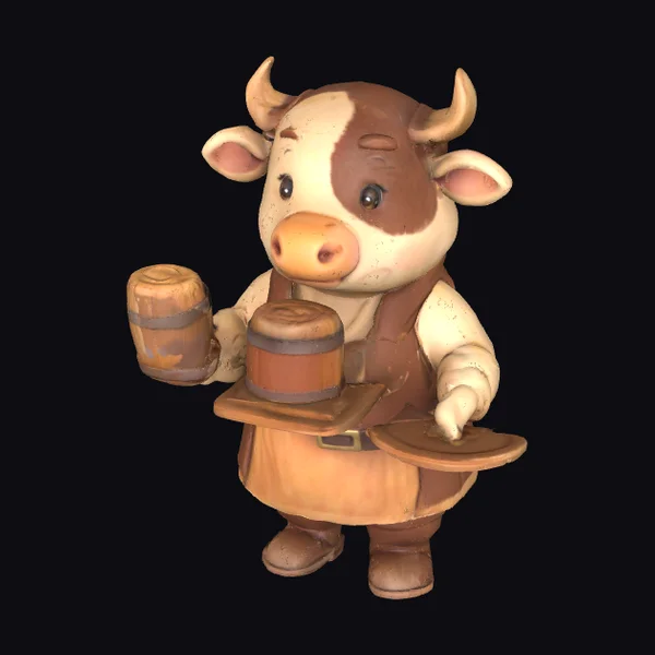 Bartender Cow
