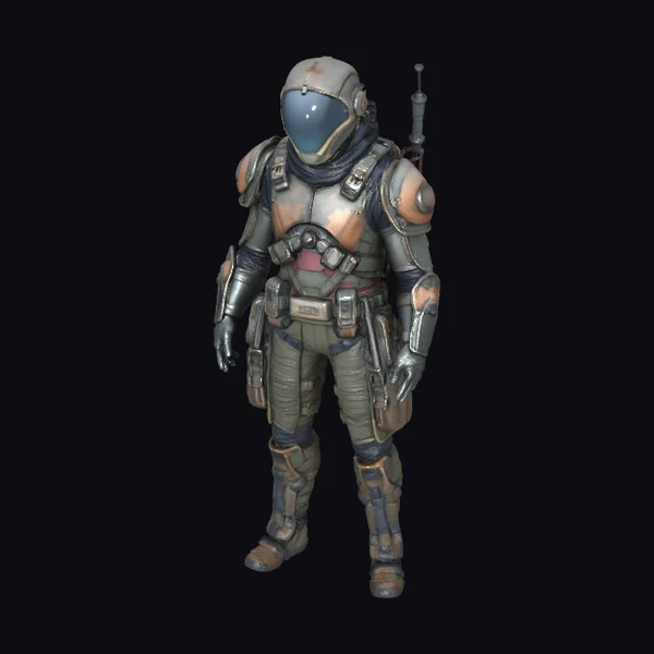 Space Suit Warrior