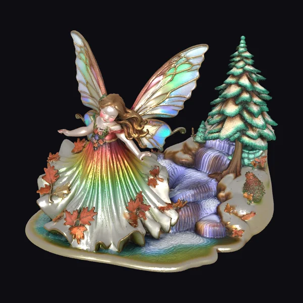 Autumn Fairy Scene
