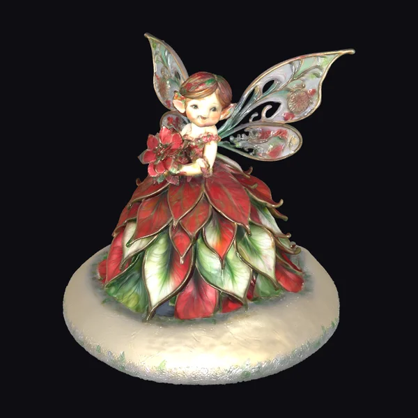 Tiny Snow Fairy Figurine