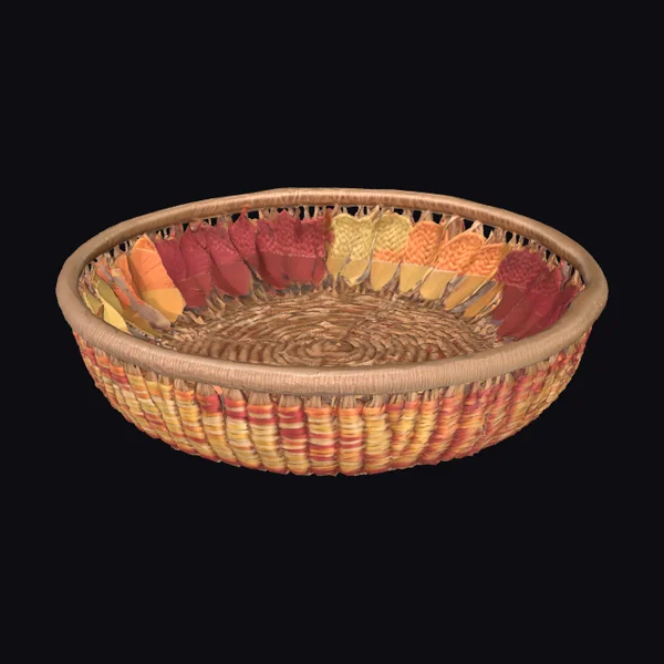 Autumn Leaf Basket
