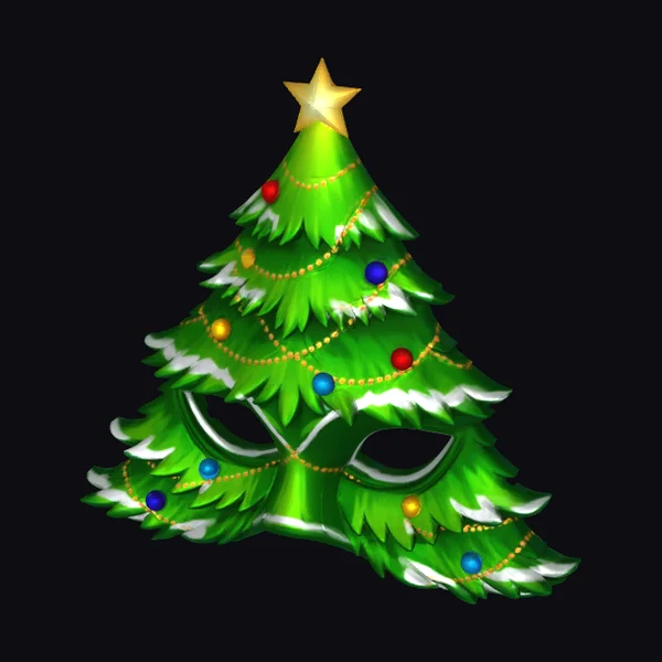 Christmas Tree Mask