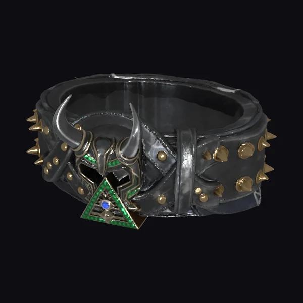 Spiked Viking Conqueror Belt