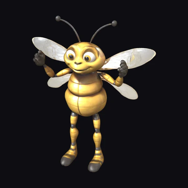 Bipedal Honey Bee Character