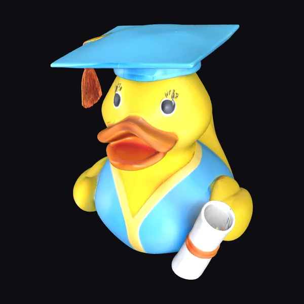 Graduating Rubber Duck
