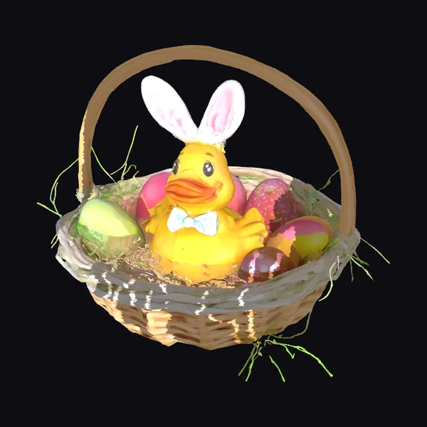 Easter Bunny Rubber Duck
