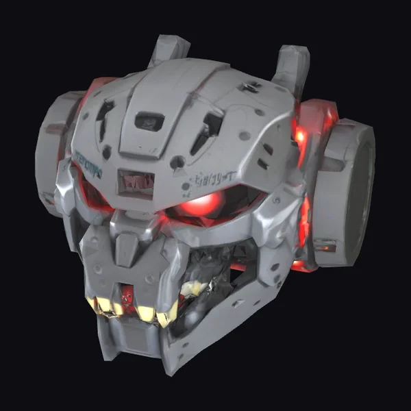 Battle Bot Head