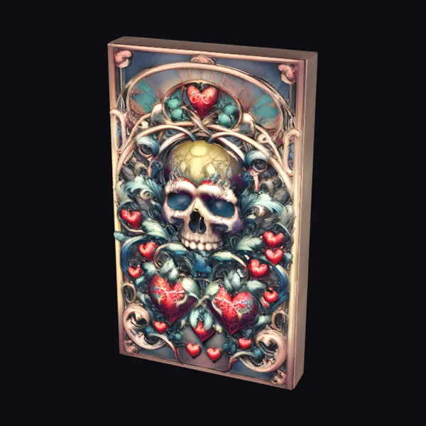 Skull Art Panel