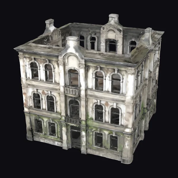 Abandoned Building Facade