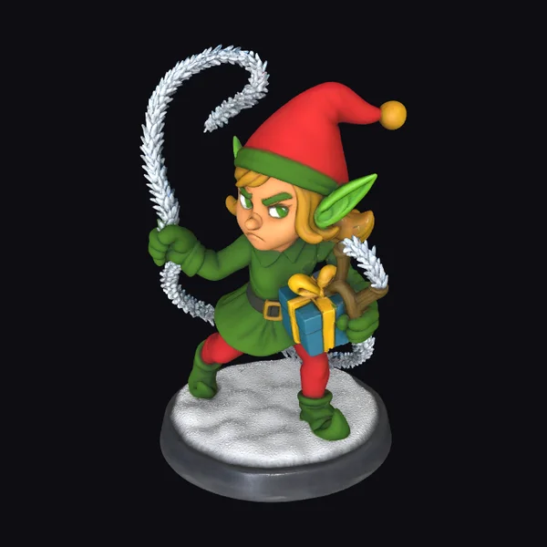 Mischievous Elf Figurine