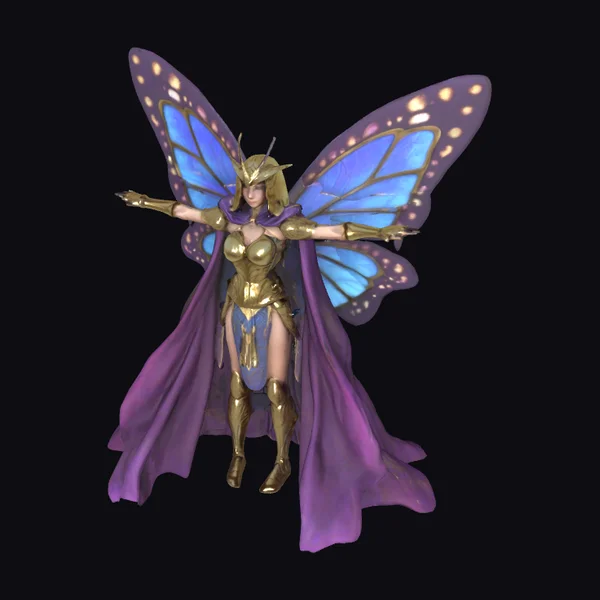 Butterfly Warrior Princess