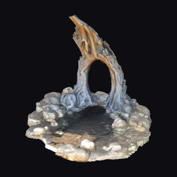 Ancient Tree Arch Portal