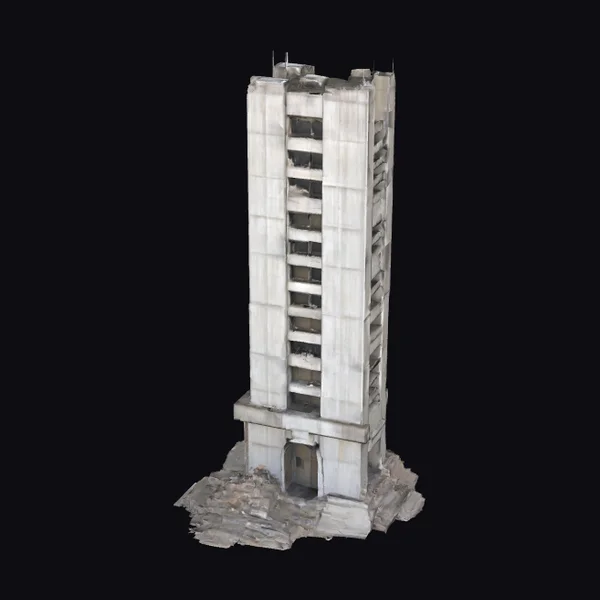 Abandoned Skyscraper Ruins