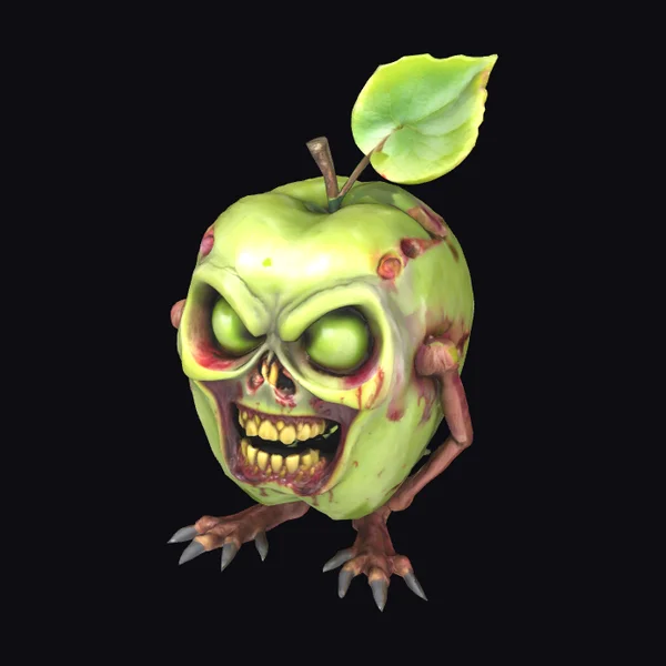 Zombie Apple Creature
