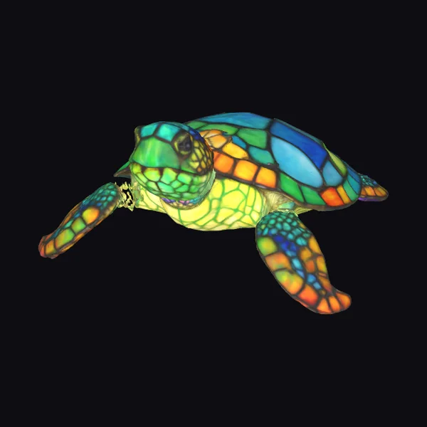 Colorful Sea Turtle