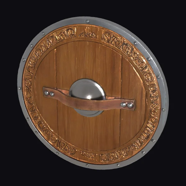 Wooden Viking Shield