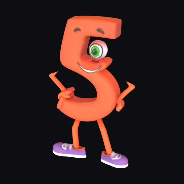 Number Five Character