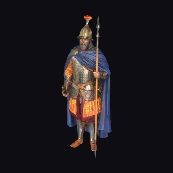 Ancient Roman Warrior Standing