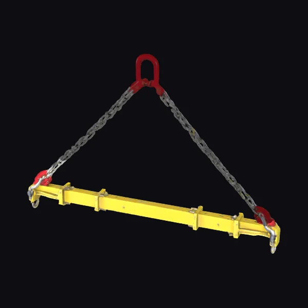 Yellow Lifting Beam Rigging