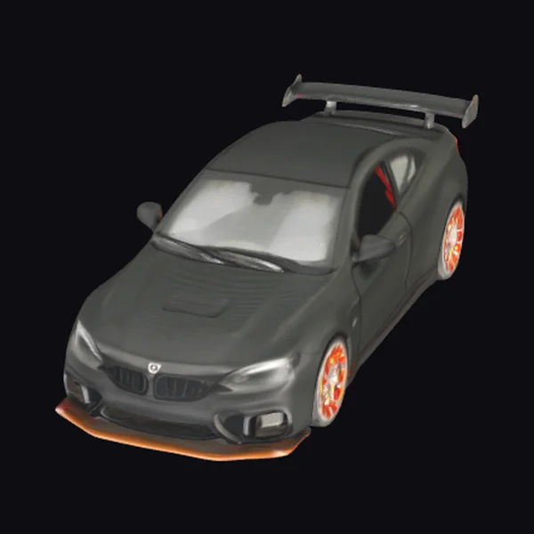 Black Racing Car Model
