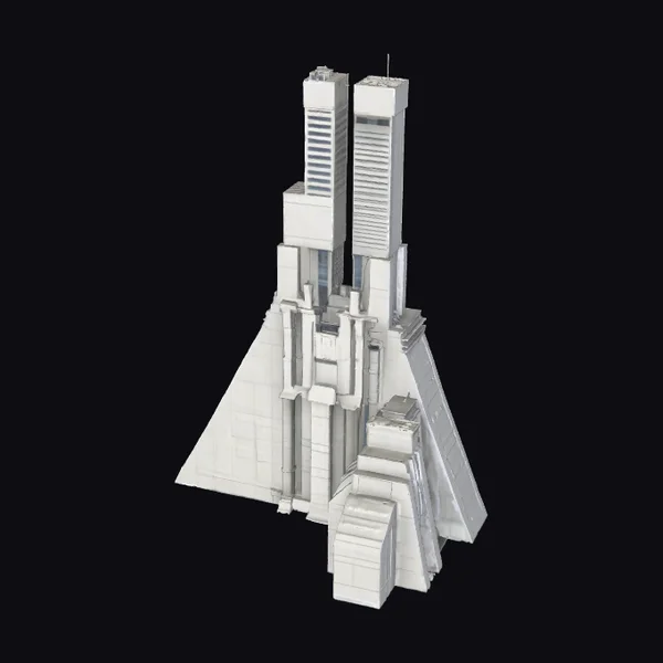 Futuristic City Tower