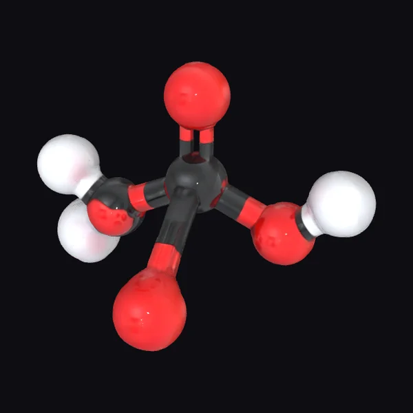 Acetic Acid Molecule