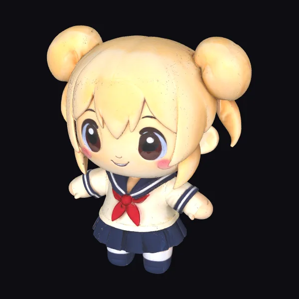 Cute Anime Girl Plush