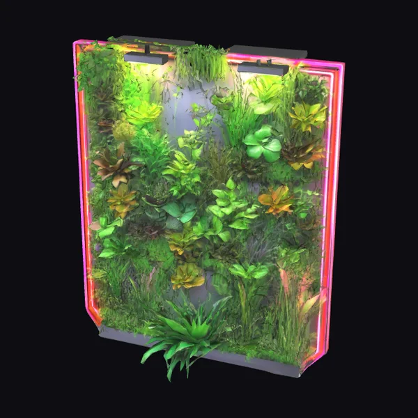 Vertical Living Plant Wall