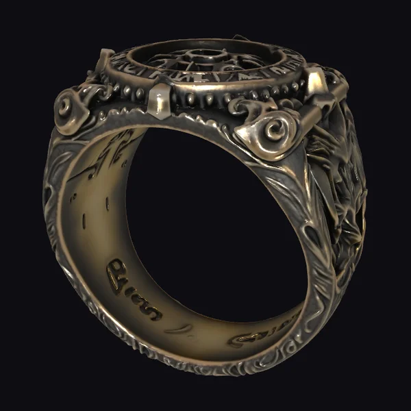 Ancient Mystic Emblem Ring