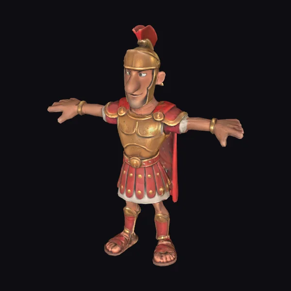 Roman Soldier Character