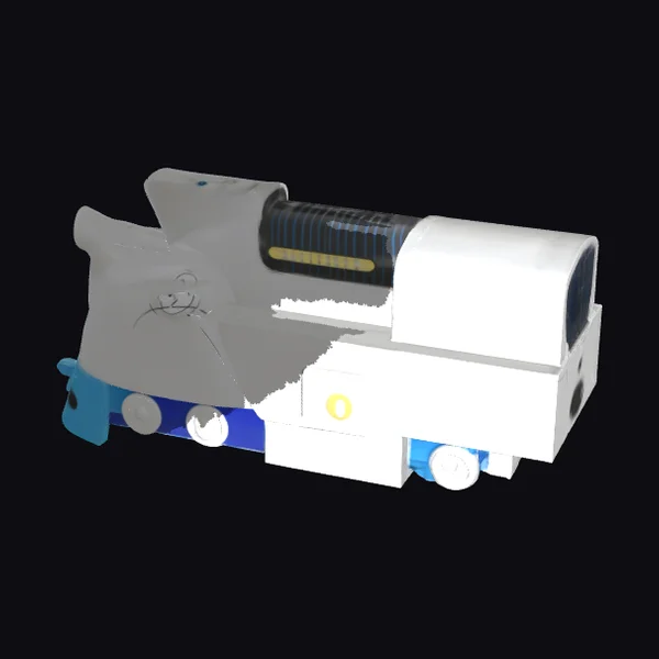 Cartoon Train Engine