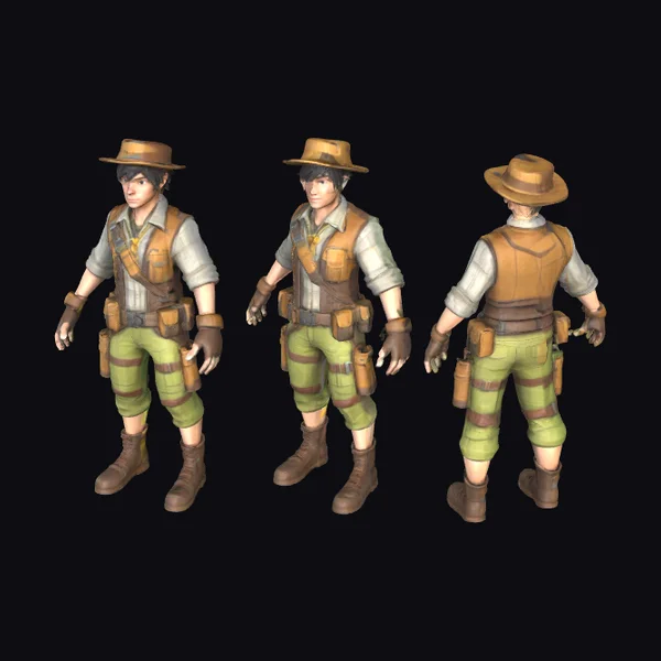 Adventure Explorer Character
