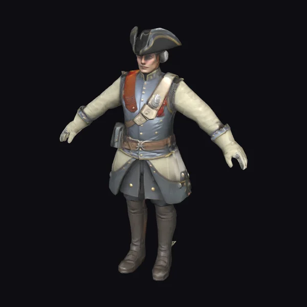 Colonial Soldier Character